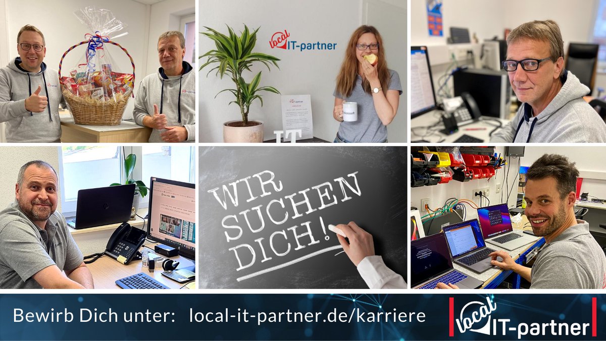 localitpartner's tweet photo. Wir suchen Dich…
Disponent IT-Service (m/w/x), Fachinformatiker*in Systemintegration (m/w/x), Informatikkaufmann/-frau (m/w/x) mit Schwerpunkt Privat- und Geschäftskundenberatung, Vertrieb, Netzwerktechniker*in (m/w/x)  https://t.co/UTeeZMWVn1 https://t.co/twKNuKMTCr