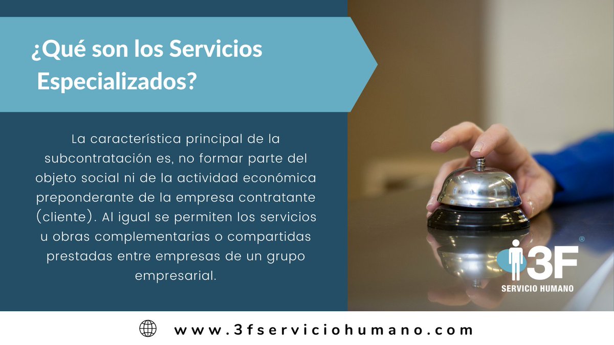3fserviciohuma1's tweet photo. Hoy te platicamos qué son los servicios especializados.
¿Quieres saber más? Contáctanos: contacto@grupo3f.mx
PUEBLA | +52 (222) 248 1855 
QUERÉTARO | +52 (442) 296 8126
CDMX | +52 (55) 53 99 4096

#3FSH #servicios #especializados #grupo3F https://t.co/HKwiyJ7ok2