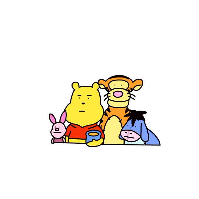 プーのtwitterイラスト検索結果