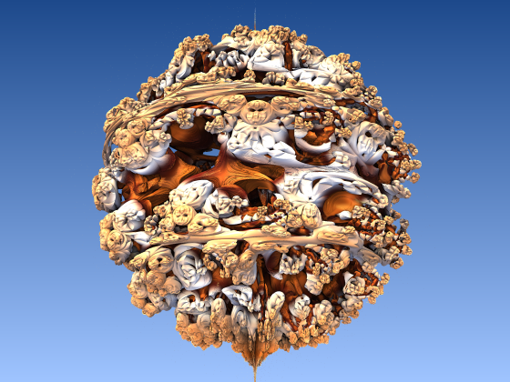 mandelblob's tweet photo. @ChaseICP A couple of pieces for your consideration (@mandelblob project launching this year):
"Wolf in Sheep's Clothing" (2D)
"Mummified Cauliflower Ninja" (3D)

The longer you stare, the more you see! https://t.co/y4XXuiQIZa
