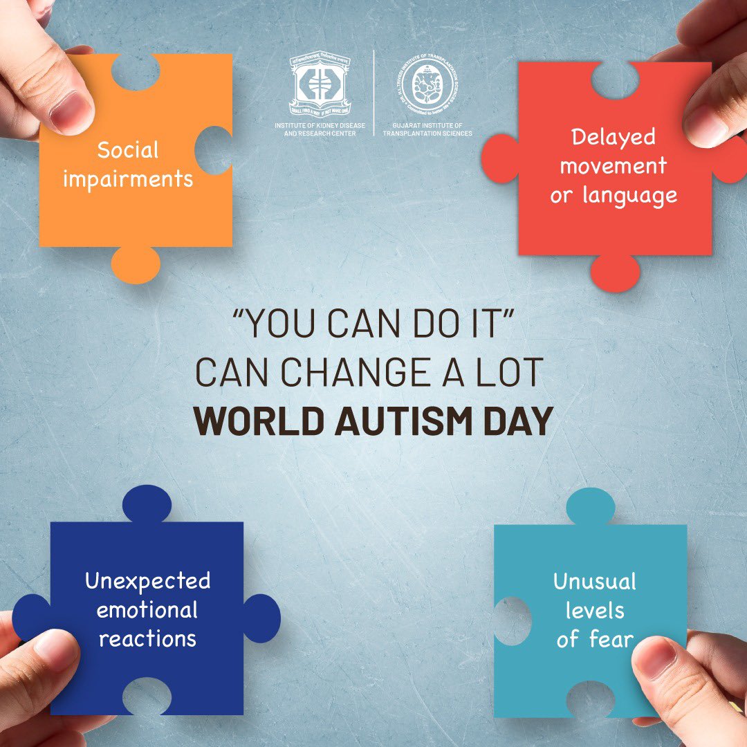 On the World Autism Awareness Day, Leave no one behind, Let’s fill encouragement in the heart of every autistic individual. #WorldAutismAwarenessDay #ikdrc