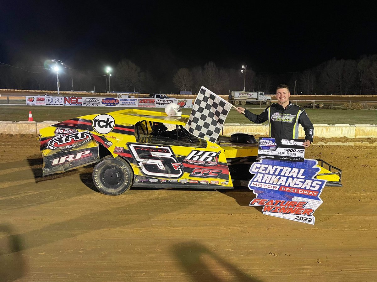 Feature winner at Central Arkansas Motor Speedway!! WTG Drake!!🏁  
<a href="/drakefindley17/">Drake Findley</a> <a href="/imca_tv/">imcatv</a> <a href="/rockcitykicks/">Rock City Kicks</a> <a href="/rgbjackson/">☀G Jackson☀️</a>