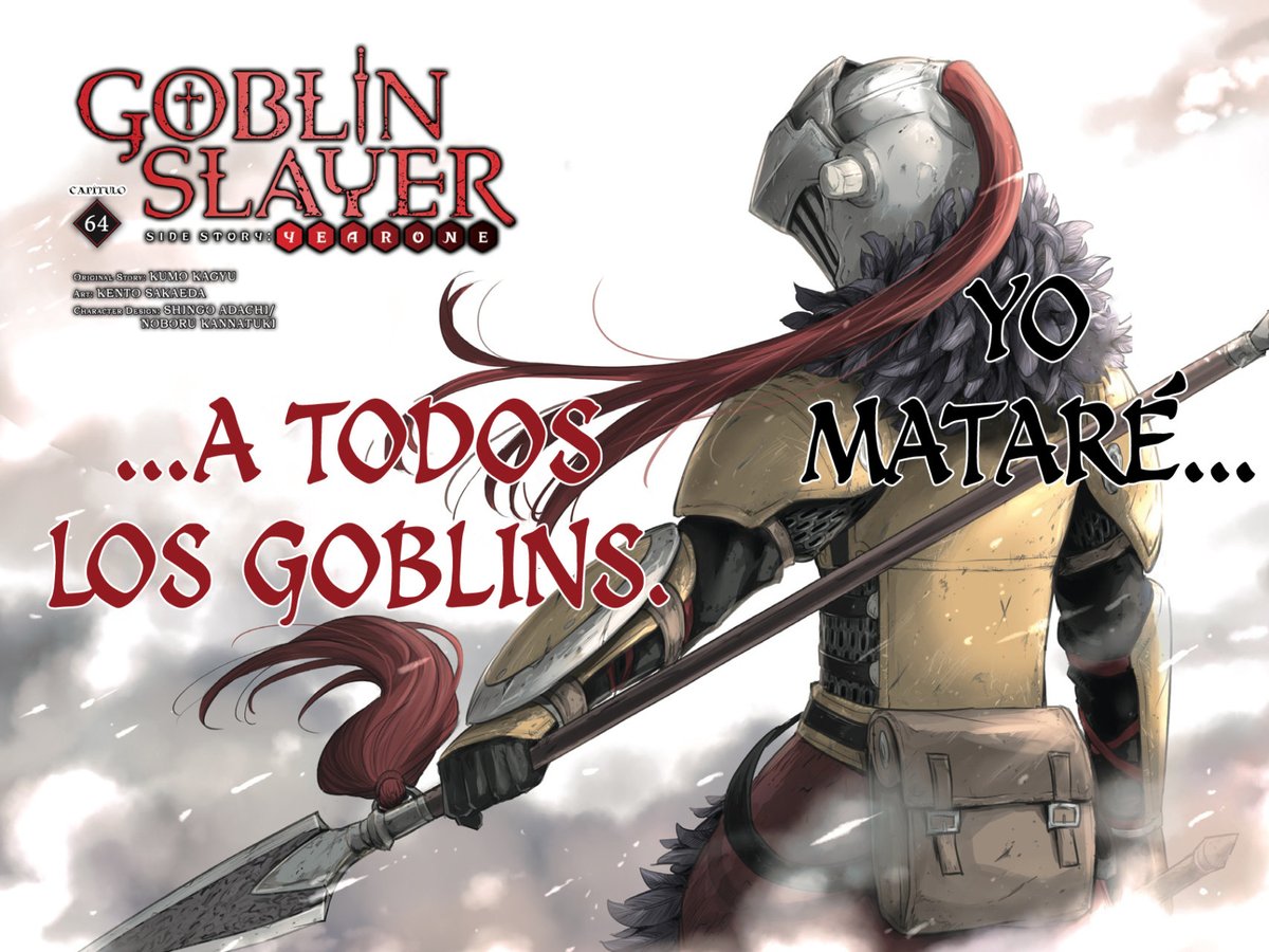 Mamadas de Mangas on X: Boom #MANGA: Goblin Slayer: Year One 71   / X