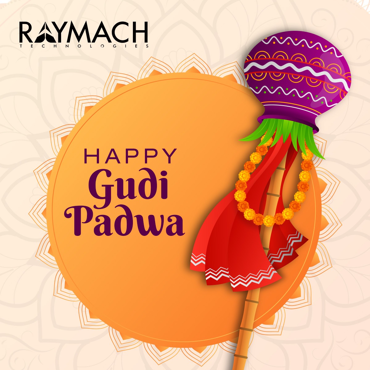 RaymachTech's tweet photo. Gudi Padwa's auspicious new year bears a happy news for the aviation industry in India. International travel has resumed to pre-covid capacity, and domestic air travel has also observed a steady rise of passengers.
.
#happygudipadwa #gudipadwa #gudipadwa2022  #raymach https://t.co/1vCwqgX9jg