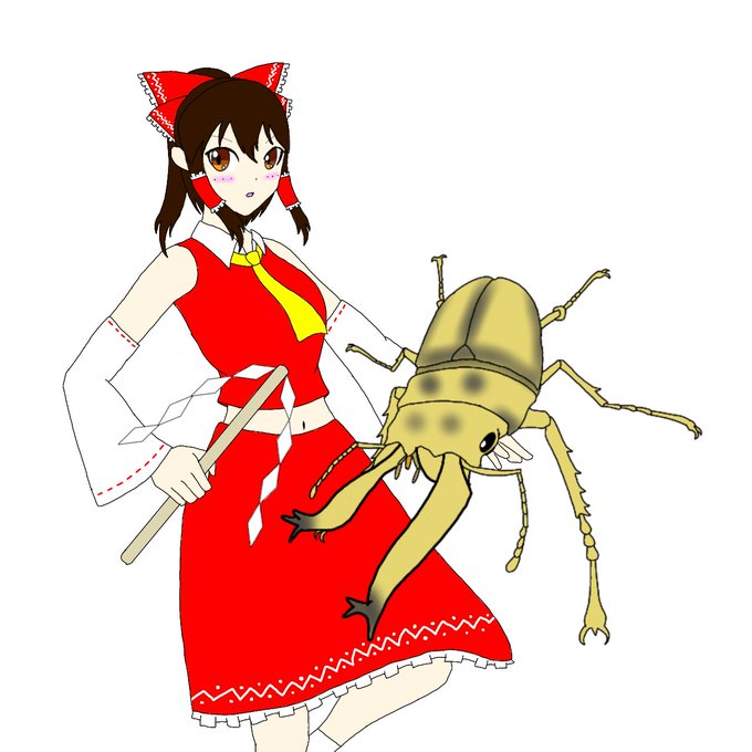 オウゴンオニクワガタのtwitterイラスト検索結果