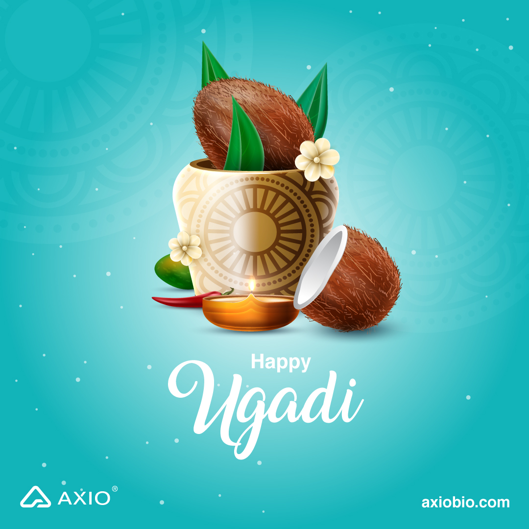 axiobio's tweet photo. May this Ugadi usher cheerfulness, enriching the hearts of people with good health, wealth and joy.
#HappyUgadi #gudipadwa, #axio #inspiredmedtech #Celebration https://t.co/zFrYAitroK
