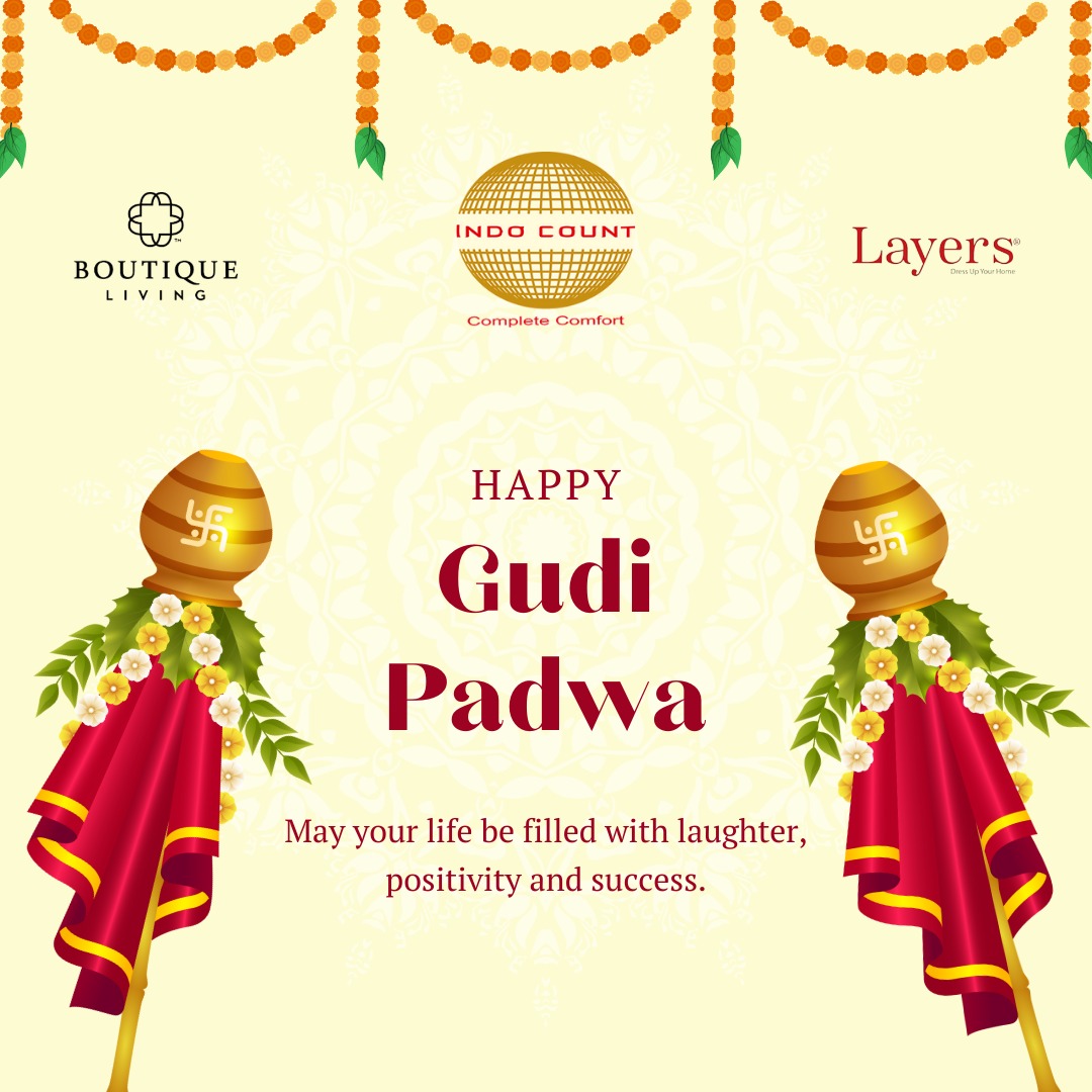 IndoCount's tweet photo. Wishing you all a prosperous and joyous Gudi Padwa! 

#gudipadwa #happygudipadwa #Ugadi #indocount https://t.co/q3jyN2BHEy