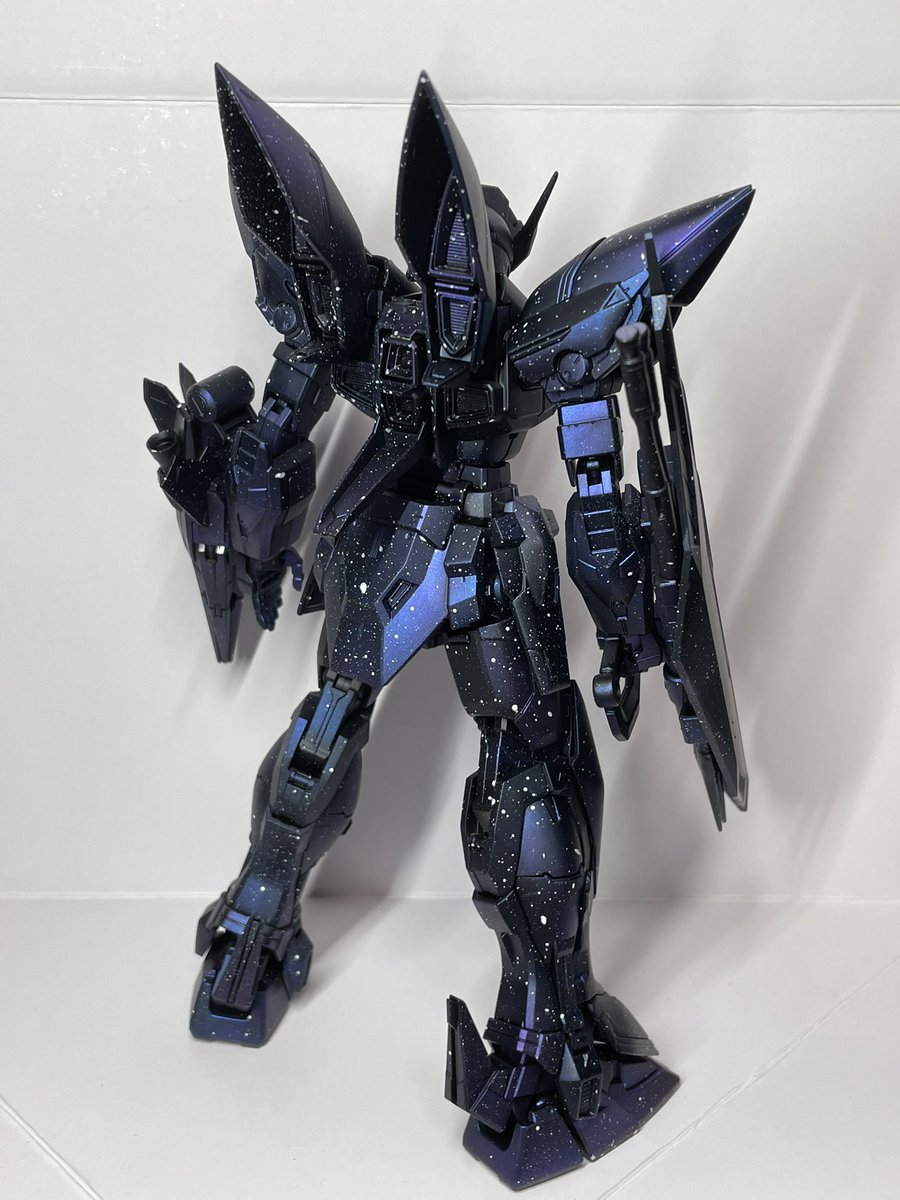 koudriver's tweet photo. ブリッツ出来ましたー😆😆
宇宙でのミラージュコロイド作動状態を表現しました😋✌️

ブリッツ使ってやってみたかった事出来ました(*´ω｀*)

ツインアイ蛍光塗料使ってるんですがブラックライト持ってない...

合成下手くそだなぁ(笑)
 #ガンダムSEED
 #ブリッツガンダム
 #ミラージュコロイド https://t.co/hPk0MDZWdA