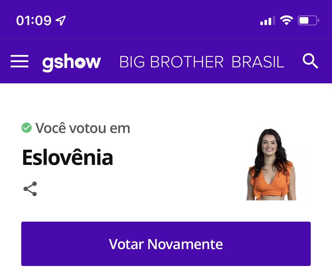 Doug_Ataide's tweet photo. @eslomarques Tô votando! Foca no Gshow https://t.co/w7IvhsNtio