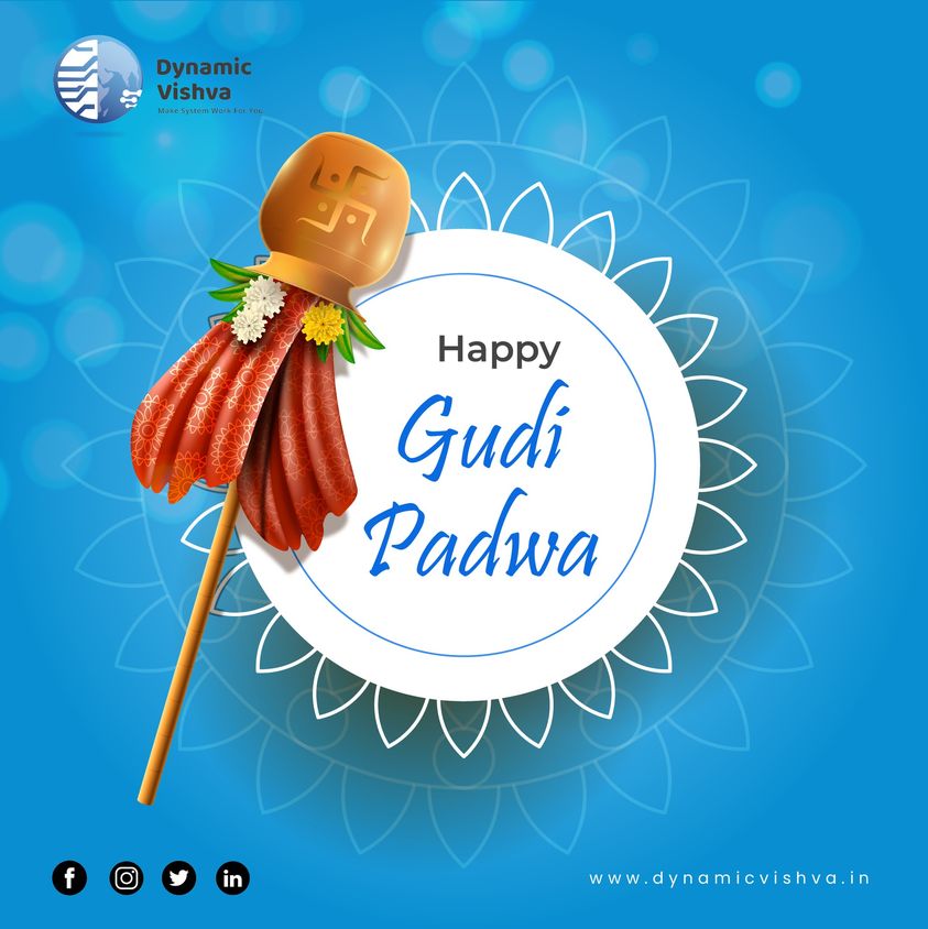 DynamicVishva's tweet photo. Gudi Padwa is a symbolic festival that pronounces life as neither completely sour nor completely sweet. Let this Gudi Padwa usher in a fruitful life. Dynamic Vishva wishes you all a very Happy Gudi Padva..🎋🎊
#festival #Gudipadwa #gudi #webdevelopment #phpdevloper #Dynamicvishva https://t.co/RrwgVXzJ2p