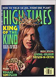 April 3:Happy 54th birthday to singer Sebastian Bach (\"18 and Life\")
 