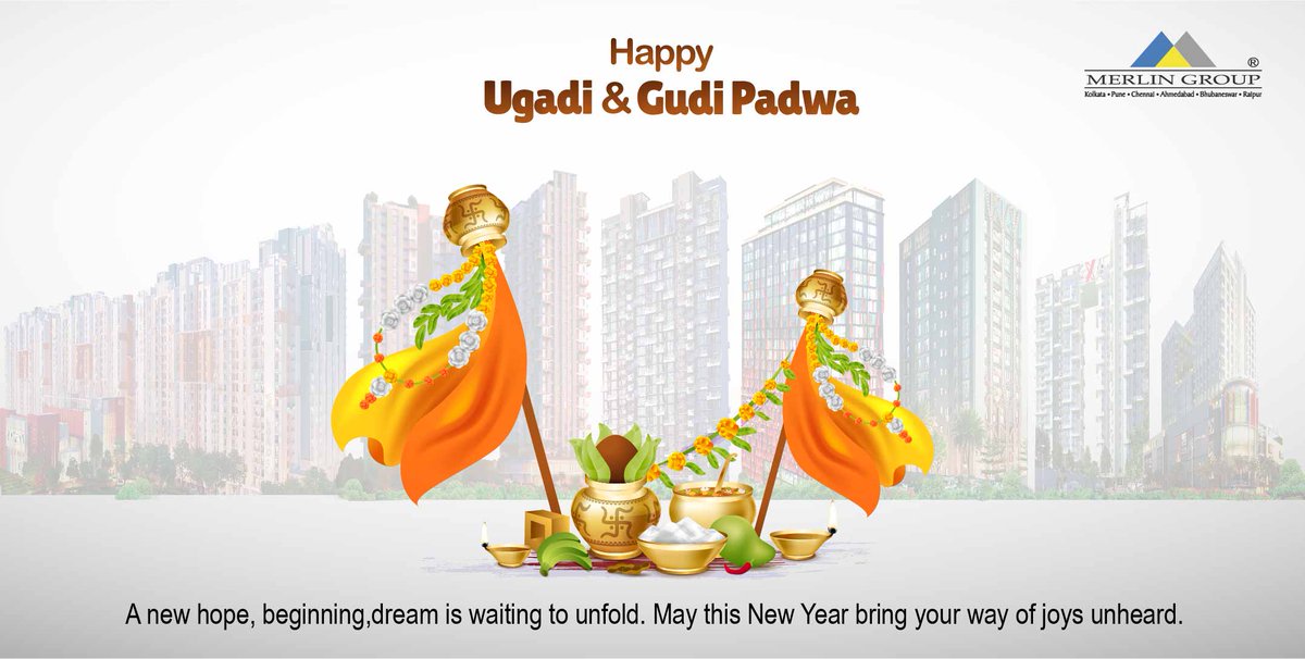 GroupMerlin's tweet photo. Wishing your entire year to be filled with new successes, joys, and great adventures. Happy Gudi Padwa!
#HappyGudiPadwa #MerlinProjects #MerlinGroup https://t.co/ufm7I8KfIY