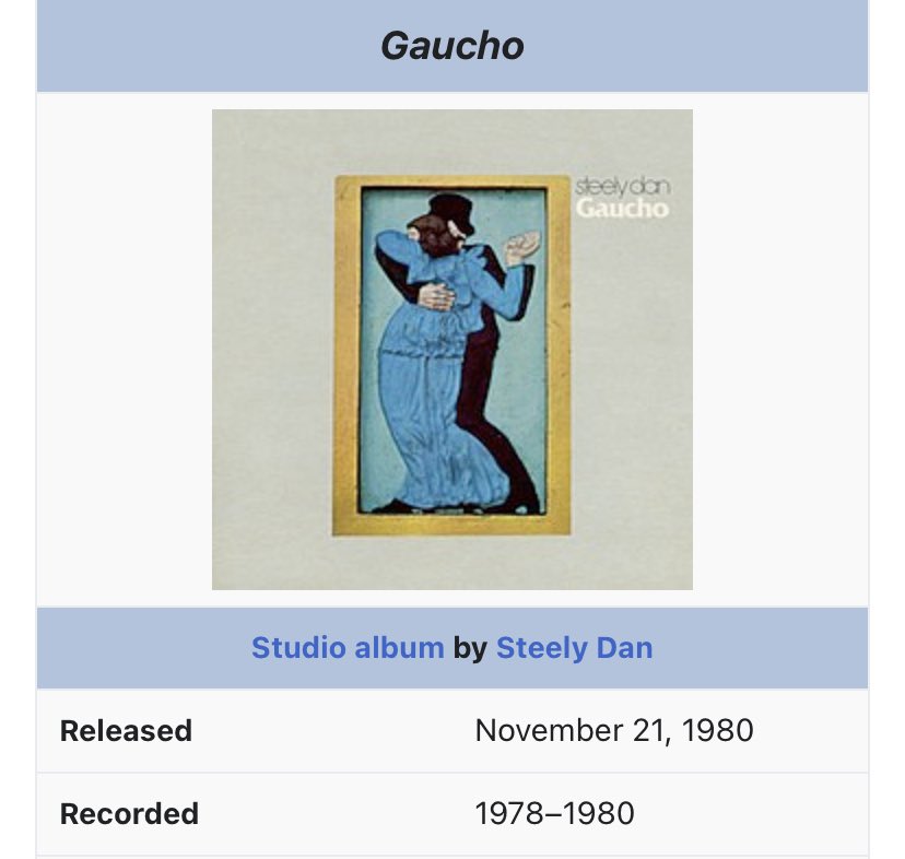 aaronposting's tweet image. John Lennon had 17 days to listen to Gaucho, I wonder if he heard it