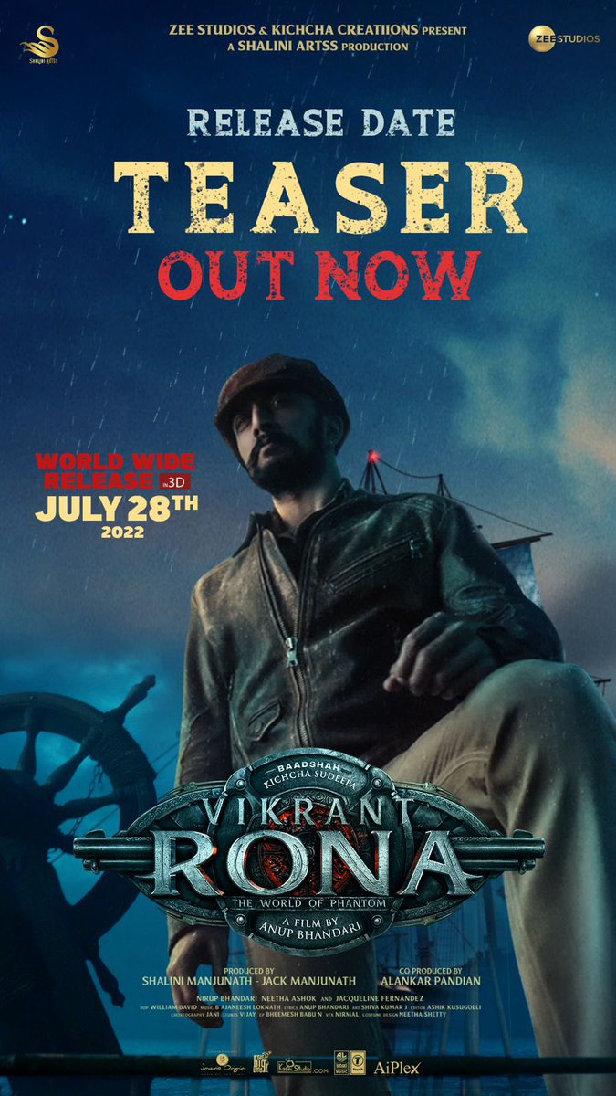 MovieeFlix's tweet image. #VikrantRona #KicchaSudeep