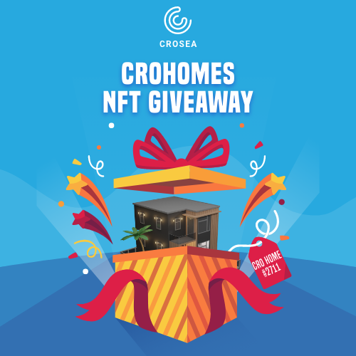 croseanft's tweet photo. #NFTGiveaway 🏆🏆🏆
Follow these rules to be a part of the #Giveaways 

1⃣ ❤️&amp;🔁
2⃣ Follow @croseanft &amp; @CROHomesNFT
3⃣ Tag 5 Friends

1 #CroHomes #NFT 1 Lucky #Winner 🍀🍀🍀🍀🍀. End April 15

#CRO #Crofam #Cronos #FFTB #CronosNFT https://t.co/vnq1jL5F4T