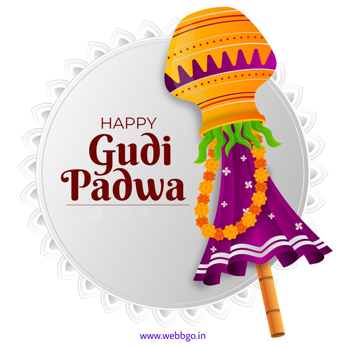 Webbgo_in's tweet photo. Happy #GudiPadwa https://t.co/9p5XH7sEJv