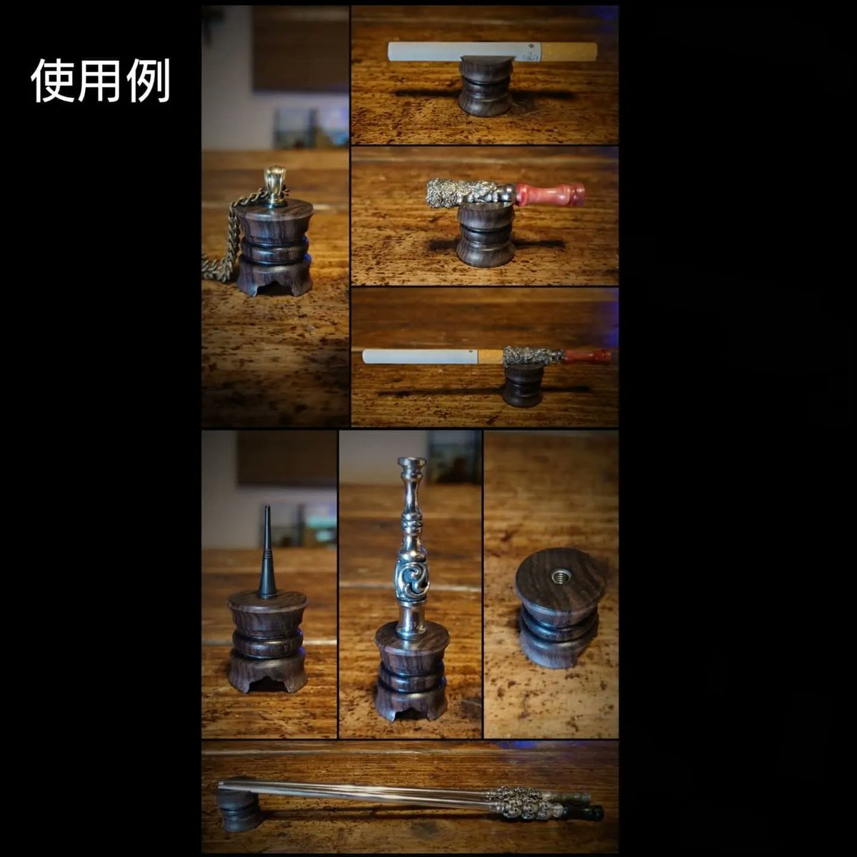 MOBFACTORY27's tweet photo. ★プレゼント企画★

【プレゼント内容】
スタビライズドウッド製ホルダーレストセット(携帯箸置き)

【参加方法】
フォロー＆RT(引用ツイートも可)

【抽選方法】
RTしてくれた方、リプをくれた方の中から適当に１名様選びます

【応募期間】
4/23(土)まで。4/24(日)に当選者発表したいと思います https://t.co/XHWwgtzhiL