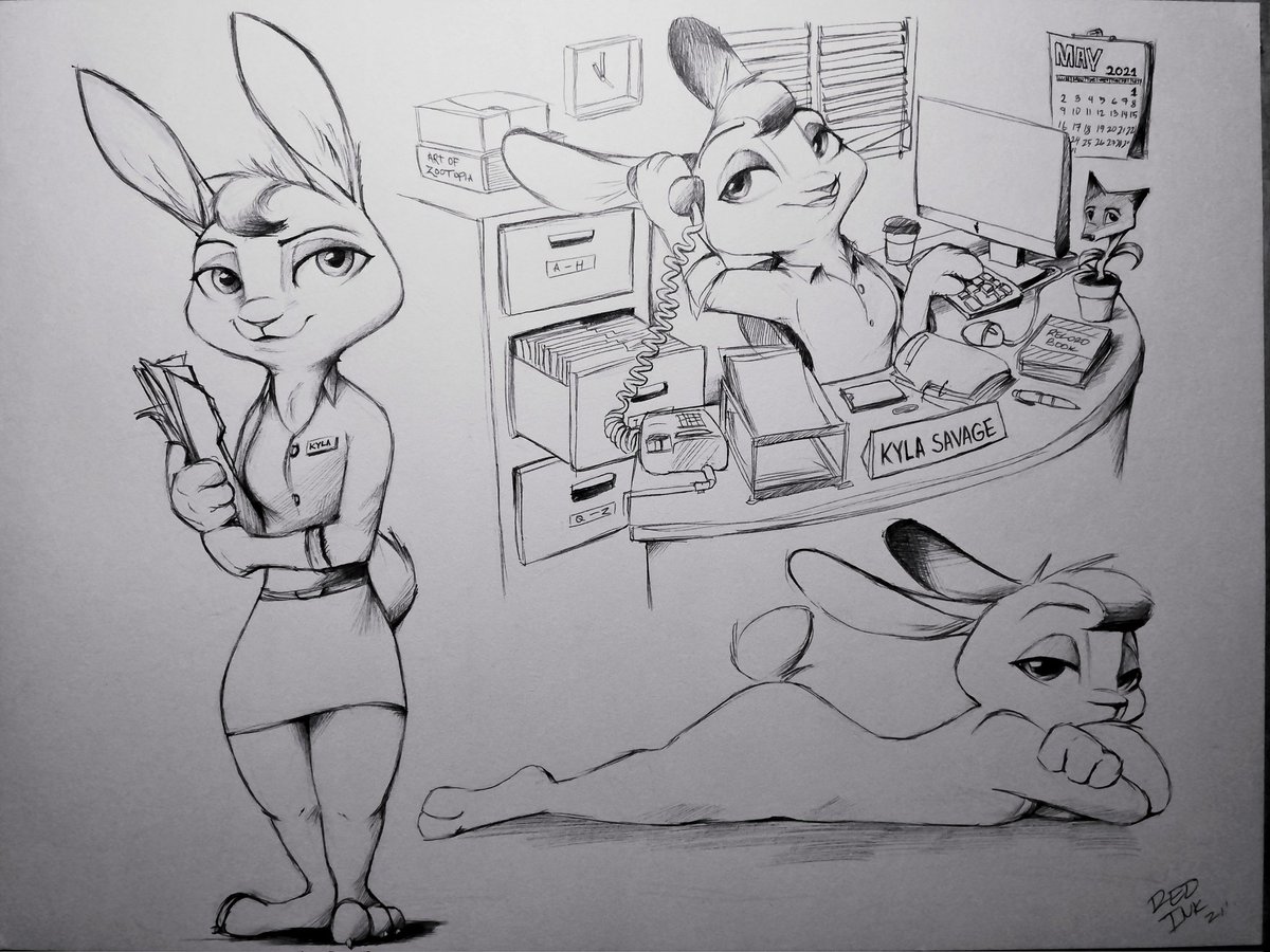 Fox Ink (Commission Closed) tweet media