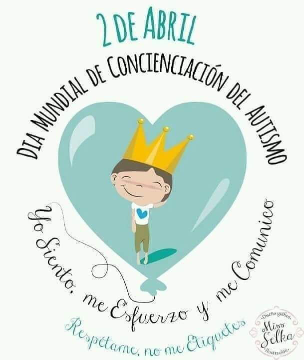 Lalygmzjmz's tweet photo. 💧Hoy toca visibilizar al #Autismo, pero de nada sirve si los 365 días del año no luchamos para que se apliquen las políticas y prácticas inclusivas a las que tienen derecho. Los apoyos que necesitan están contemplados por las 👇 https://t.co/LdVtO0cwQv