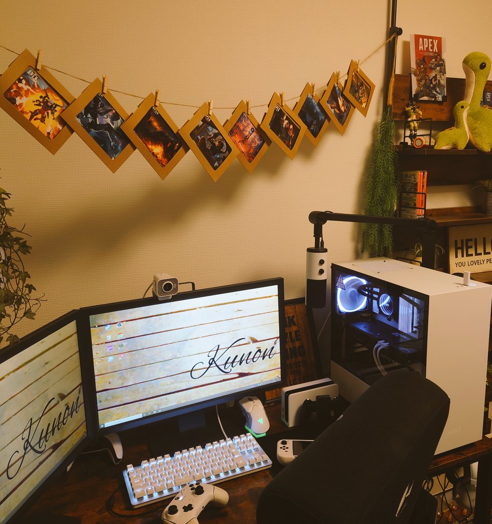 ku___non's tweet photo. ゲーム配信者の部屋完成(*ﾟ▽ﾟﾉﾉﾞ☆ﾊﾟﾁﾊﾟﾁ

 #YouTube
 #チャンネル登録お願いします 
 #Twitter
 #フォローお願いします https://t.co/godkG9LfdY