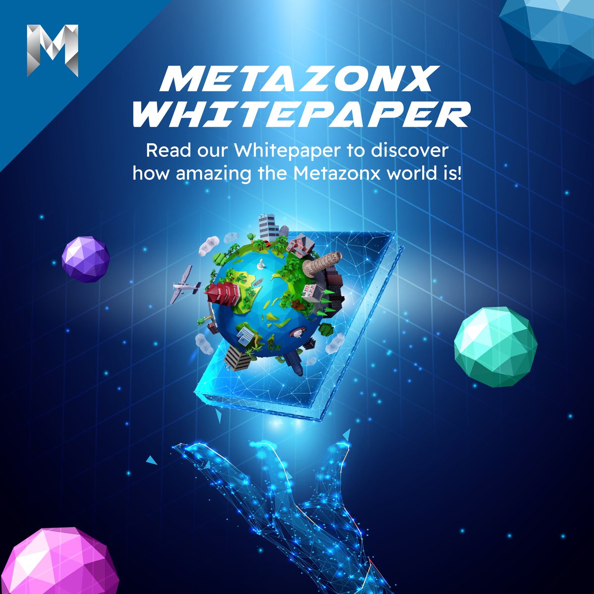 metazonx's tweet photo. Curious to find out more about what #Metazonx has to offer? Head over to our #Whitepaper where you'll learn about the amazing journey that you're about to go on with us! ππ https://t.co/6pGyBSzkil #BSC #NFTs #Metaverse #MetaverseNFT https://t.co/lRZKxQg4IP