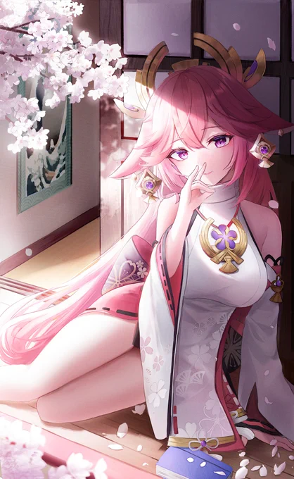 #原神  #GenshinImpact 
八重神子 
