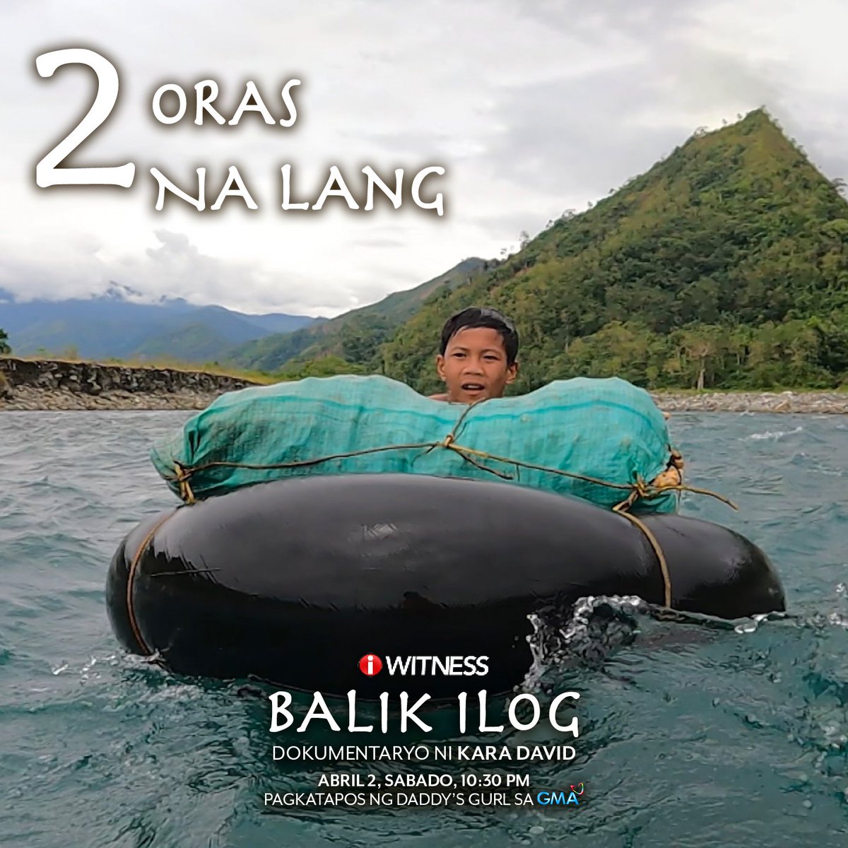 IWitnessGMA's tweet photo. 2 ORAS NA LANG, mapapanood na ang pagpapatuloy ng kuwento ng mga kabataang Mangyan na unang nakilala ni @karadavid sa 2014 documentary niyang "Daang Ilog". Kumusta na kaya ang kalagayan nila makalipas ang walong taon?
#BalikIlog #IWitness https://t.co/OJEXJlEJtd