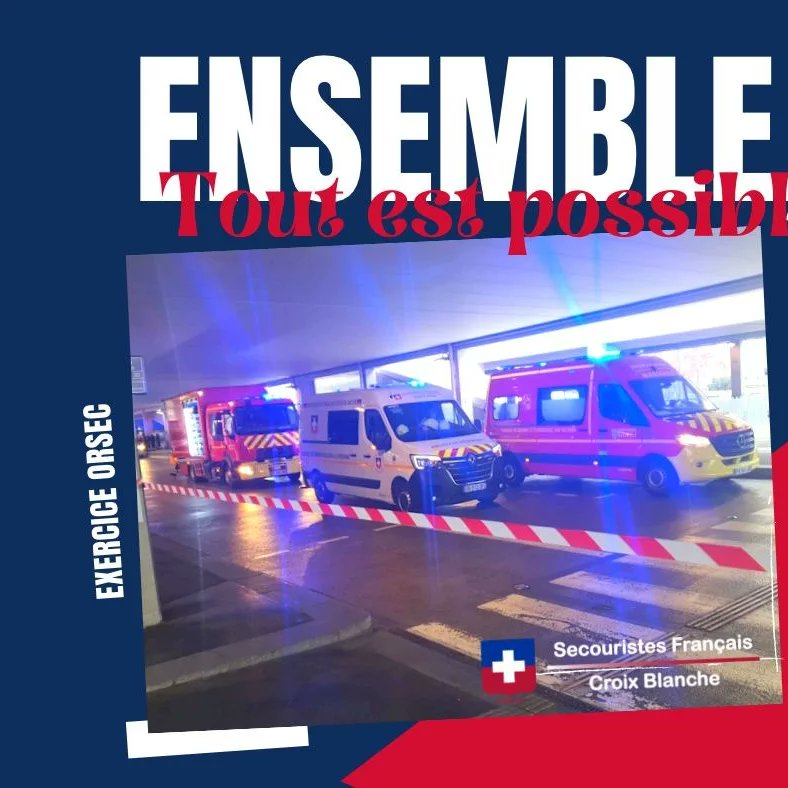 FederationCB's tweet photo. [#Focus #FormationInterne]

Régulièrement, les bénévoles de la Fédération des secouristes français Croix-Blanche participent à des exercices de Sécurité civile de type #Orsec avec les services de secours publics en collaboration avec les forces de sécurité afin de s'entraîner. https://t.co/xvOYQO4NDl