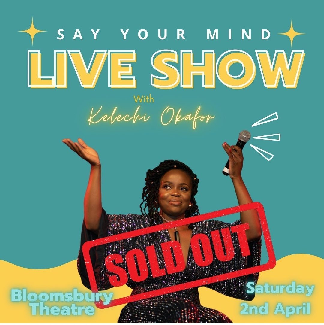 nwm_management's tweet photo. Huge congratulations to #TeamNWM @kelechnekoff for selling out tonight's @SayYourMindPod live show in record time. Have a great evening 🔥🔥 https://t.co/vkXwqdfZu7