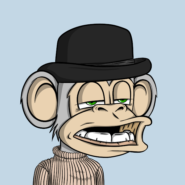 Blue11 (@blue11art) on Twitter photo Blue11 Announcment:
Buying as of today weekly one baby ape from <a href="/JungleBayAC/">Jungle Bay Artists Collective</a> for the next 10 weeks. I will buy each time the lowest from floor. What will be my return on investment in % in one year ,April 2 2023 on this portefolio? I started spending 0.11 ETH today.#NFTinvestor Blue11 Announcment:
Buying as of today weekly one baby ape from <a href="/JungleBayAC/">Jungle Bay Artists Collective</a> for the next 10 weeks. I will buy each time the lowest from floor. What will be my return on investment in % in one year ,April 2 2023 on this portefolio? I started spending 0.11 ETH today.#NFTinvestor