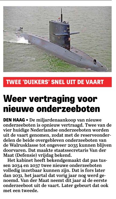 RdeZwart's tweet photo. @DerkBoswijk @A_Von_H @SciteCito @df_Lex @telegraaf Dat er ooit wat gaat veranderen geloof ik best. Alleen jammer dat het onderste laatje van de #STASDEF, na een fatsoenlijke CAO, geen prioriteit krijgt. U weet wel, dat laatje met daarin de vervangingsdossiers subs en fregatten. #Telegraaf vanochtend gelezen over de #subs? #bizar! https://t.co/AzeqIIcTtf