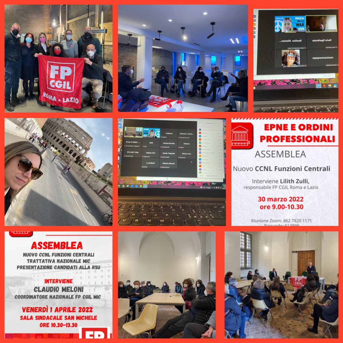 🟥 È finita una bella settimana di assemblee, a contatto fisico o virtuale con i lavoratori e le lavoratrici del MIC e degli Ordini e federazioni professionali

Ora dritti fino all’ultimo voto! Alle #RSU2022 il 5-6-7 aprile vota e fai votare le liste della FP Cgil

#ScelgoFpCgil