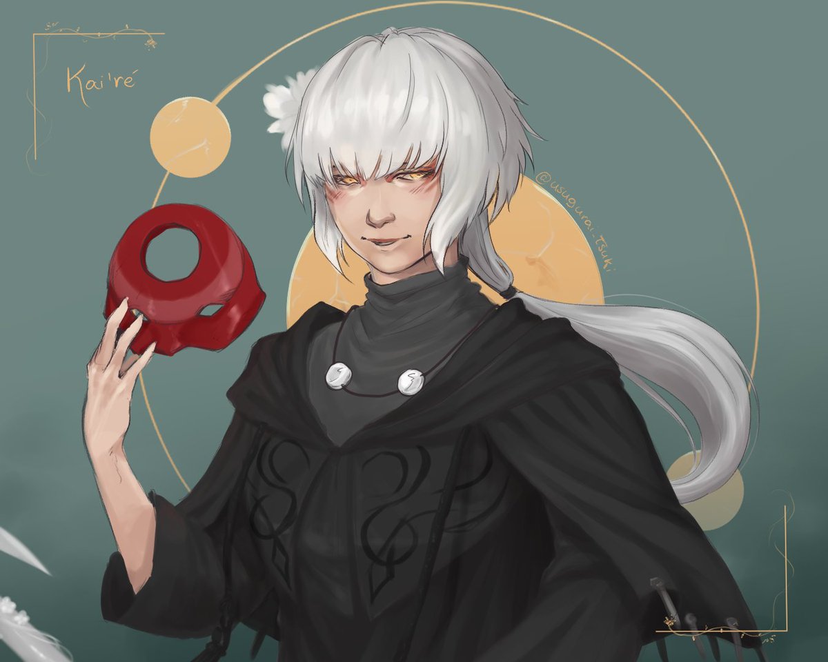 lua_lockheart's tweet photo. #AzemApril day 1 - introduction
Observant and always on time, Kai'ré used to live in Venats shadow even before getting the seat of Azem.
Her name is a reference to Cairé - divinity of full moon on Tupi-Guarani mythology https://t.co/T69gzWp4he