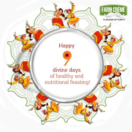 FarmCremeIndia's tweet photo. Fun, excitement, blessings, positivity, spirituality, happiness, and a lot of good food. We wish you all this and more as we begin the auspicious 9 days of Navratri.
🪔🕉

Have a great celebration. Happy Happy Navratri!🙂🙂 https://t.co/ao1DEwdHMa