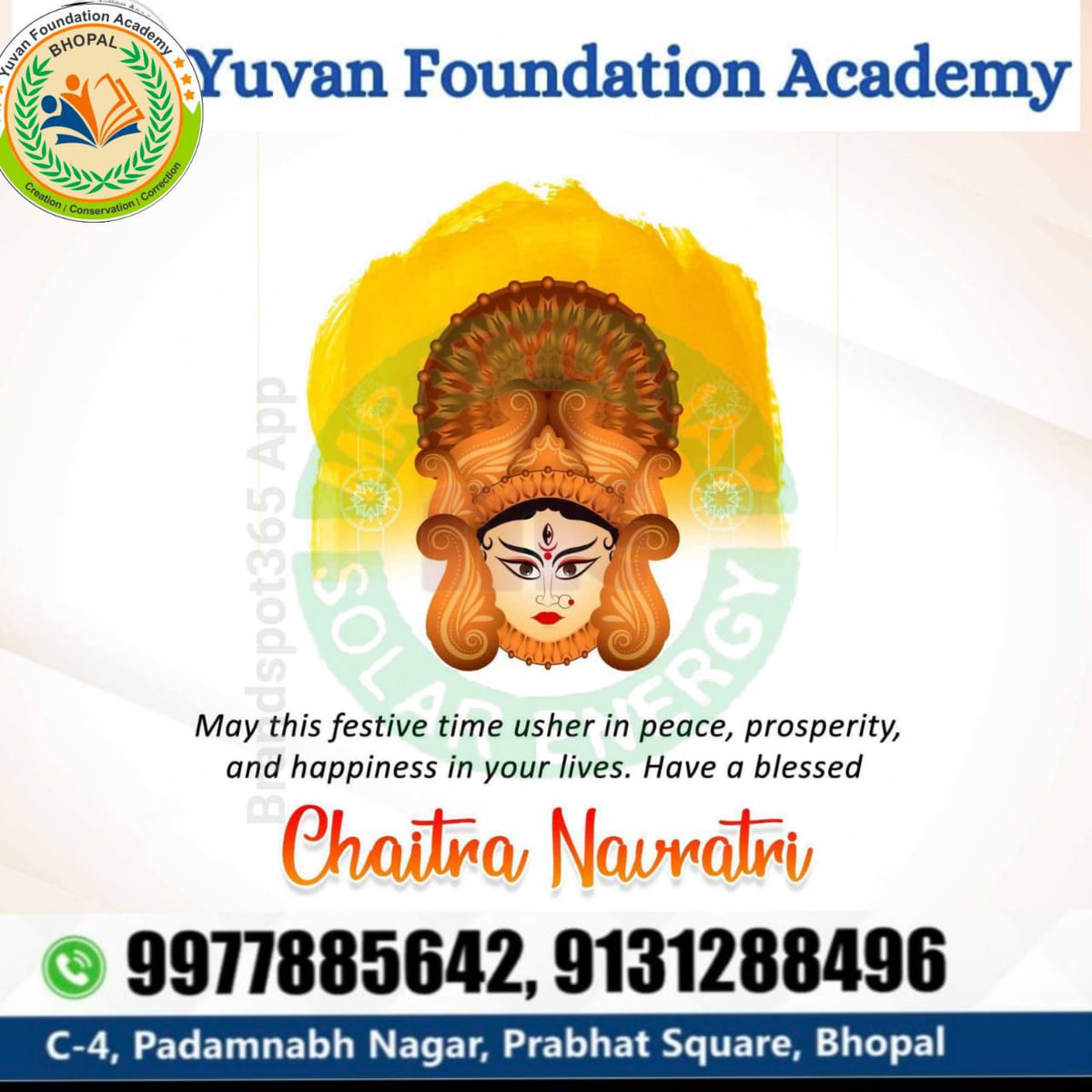 YuvanAcademy's tweet photo. With hard work and commitment nothing is impossible, and when you have the blessings of deviDurga with you, you can win the toughest of challenges. Happy Navratri and Nav varsh to you.
#HappyNavratri #हिंदू_नववर्ष #HinduNewYear #नवरात्रि #HinduNavvarsh https://t.co/7uXYwzBl14