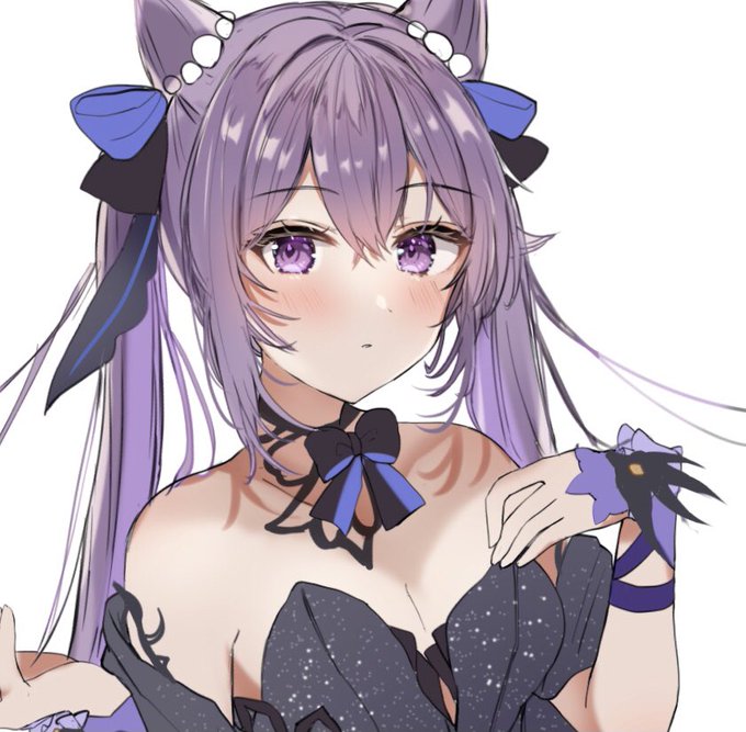 明日投稿予定の刻晴ちゃ
カラーラフ 