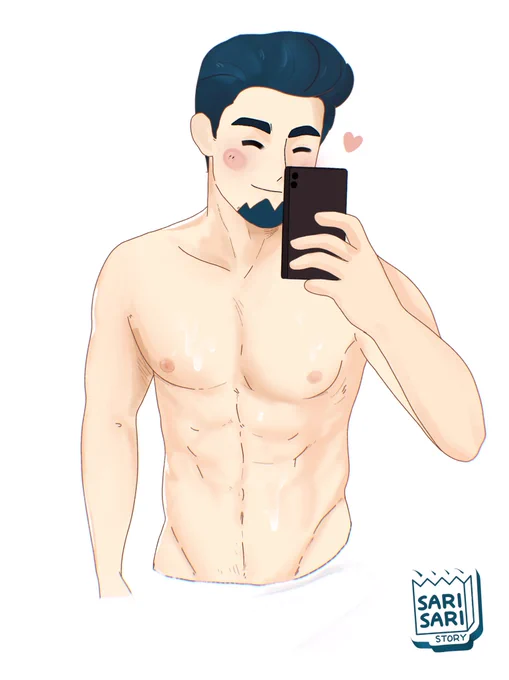Init no? Here's a bagong ligo Mon pic! 
🚿 🧼 🥵 