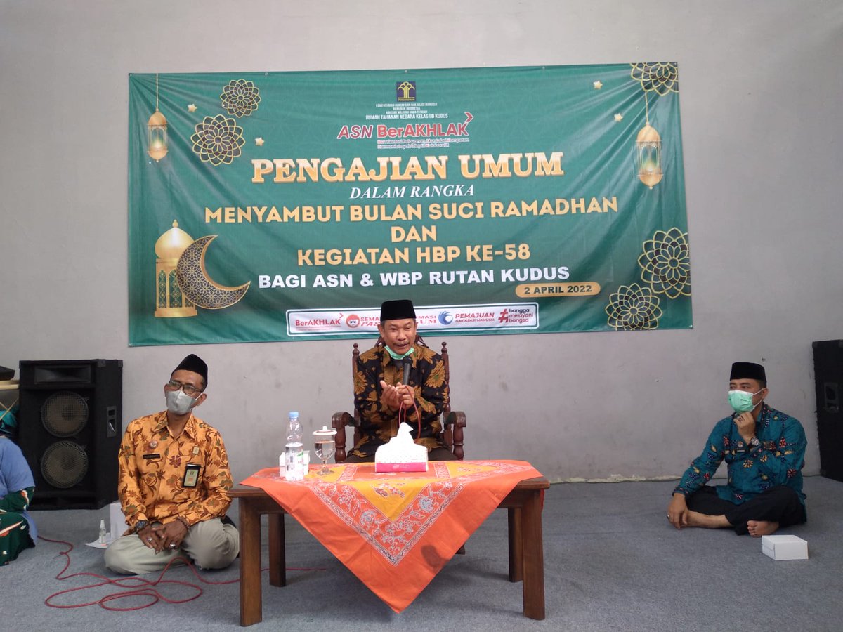 rutankudus's tweet photo. RUTAN KUDUS KEMENKUMHAM JATENG SAMBUT RAMADHAN DENGAN PENGAJIAN UMUM

https://t.co/stMmkyt9MR https://t.co/ZqUuRx0XxH