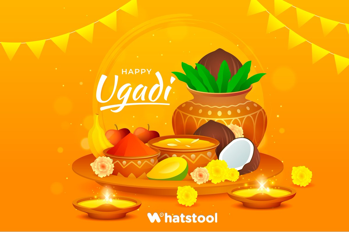 ToolsWhats's tweet photo. Happy Ugadi...

#UgadiFestival #Ugadi #HappyUgadi
#whatstool #whatstooltech https://t.co/3Zrnl6ijWW