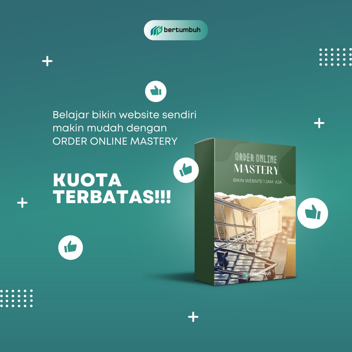 Mending belajar BIKIN Website SENDIRI
Karena bayar orang lain buat bikin Website Toko Online kita itu seperti beli mobil bekas, tapi gak tau sama sekali tentang mesin

Lihat detil dll langsung KLIK ke sini yaa:
linktr.ee/PeluangDigital
Tks :)