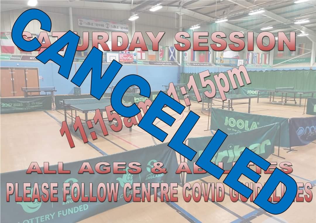 CChandlers's tweet photo. Just a reminder today's Session is CANCELLED due to another event being held in the hall... Saturday session returns as normal 9th April https://t.co/eLrZr99swy