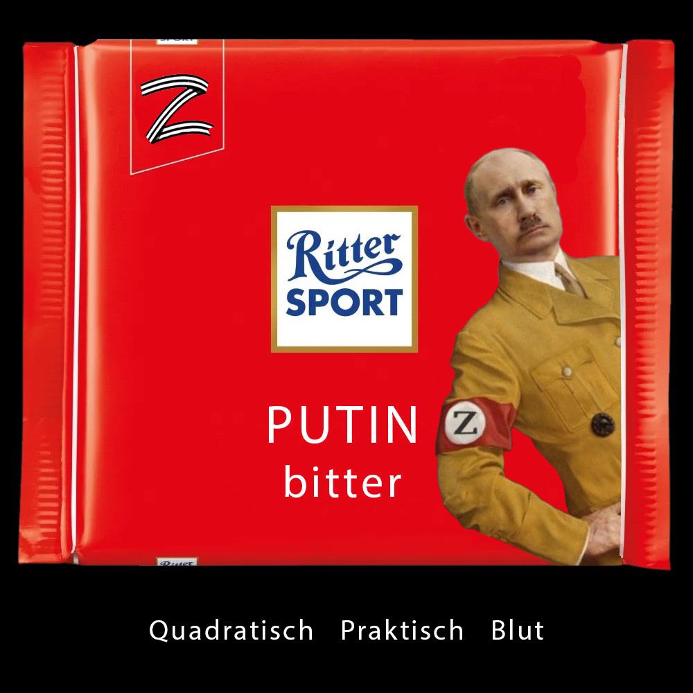 eduard_bit's tweet photo. Ritter Sport:
QUADRATISCH. PRAKTISCH. BLUT.

#RitterSport     #Ritter_Sport https://t.co/t5tqBokFq3