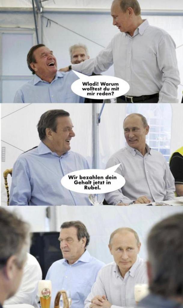 #tyskhumor #schröder #putin