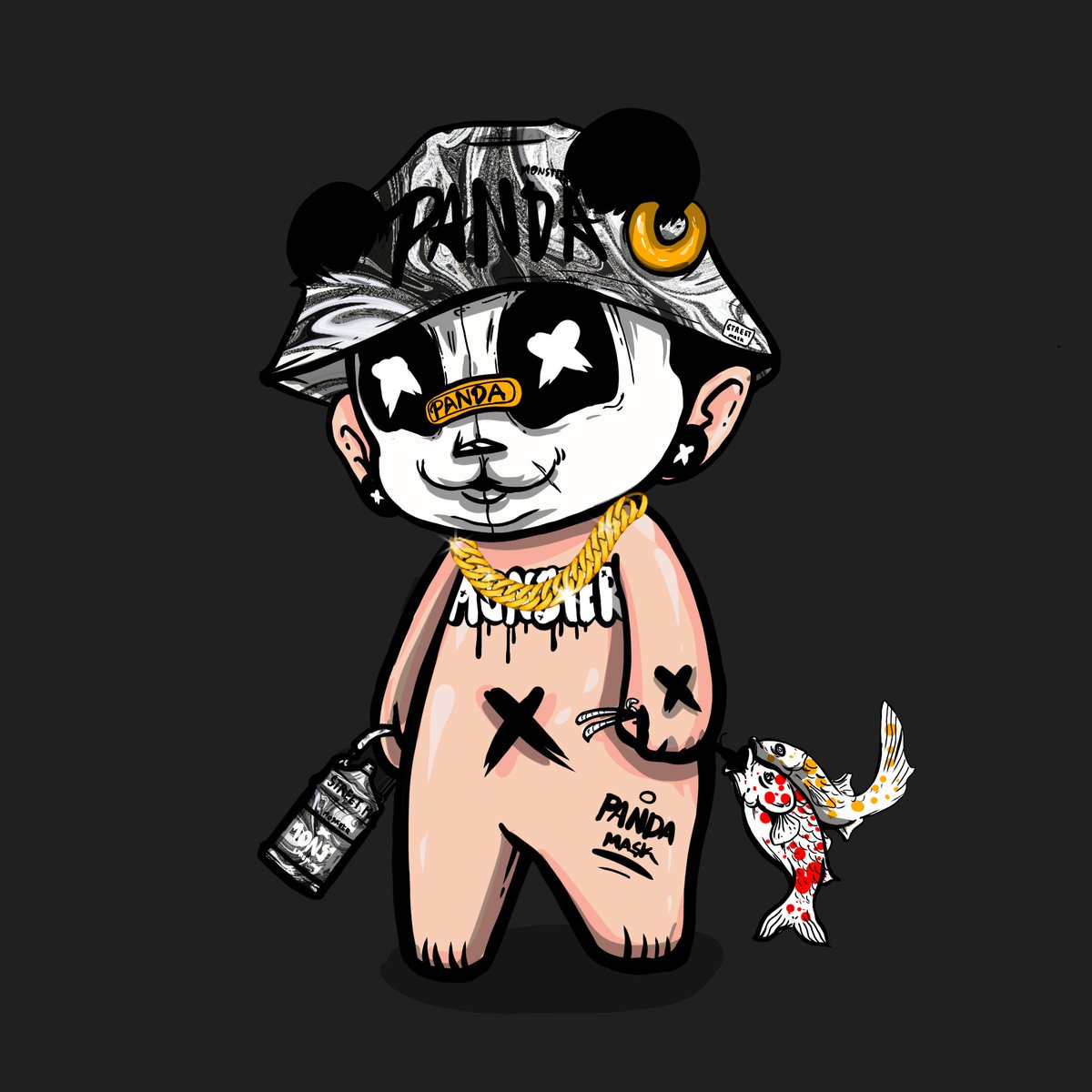 !!NEW DROP!!
MONSTER mask#74/100 
StreetMask
Opensea.
opensea.io/assets/streetm…
Discord.
discord.gg/E8AJn7FtEm
Twitter.
x.com/IngsS0?t=dyy5-… 

#NFT #NFTCommunity #NFTcollection
#NFTthai #NFTthaiartist #nftcollector
#ETH #OpenseaNFT
#StreetMask 
#MASK  #monster #panda