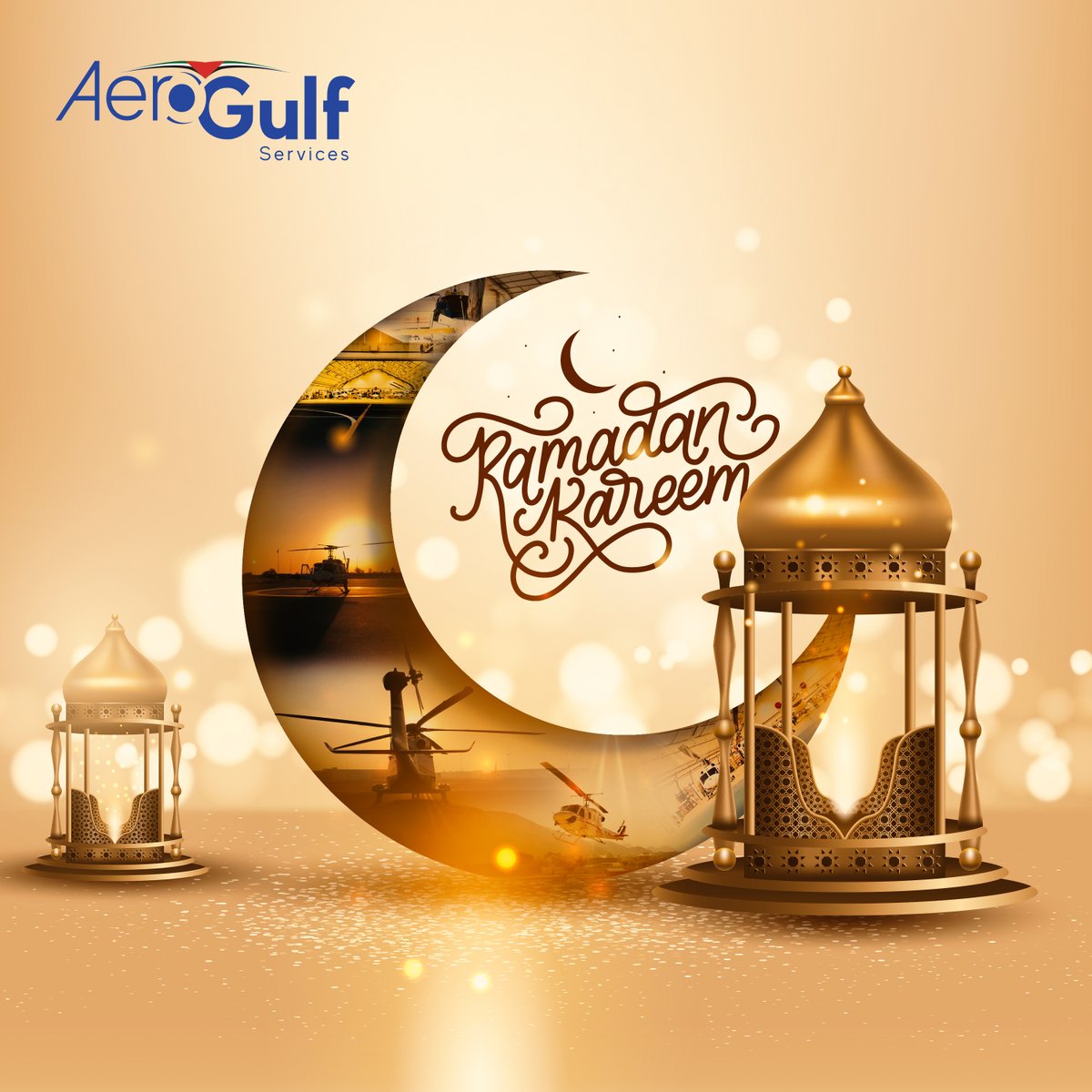 aerogulf's tweet photo. Ramadan Kareem - Month of Blessings &amp; Month of Giving

May Allah’s immaculate grace and exceptional wisdom conquer your life as you celebrate this holy month of Ramadan.

#RamadanMubarak #RamadanKareem #HolyMonth https://t.co/dPOkInjuBO