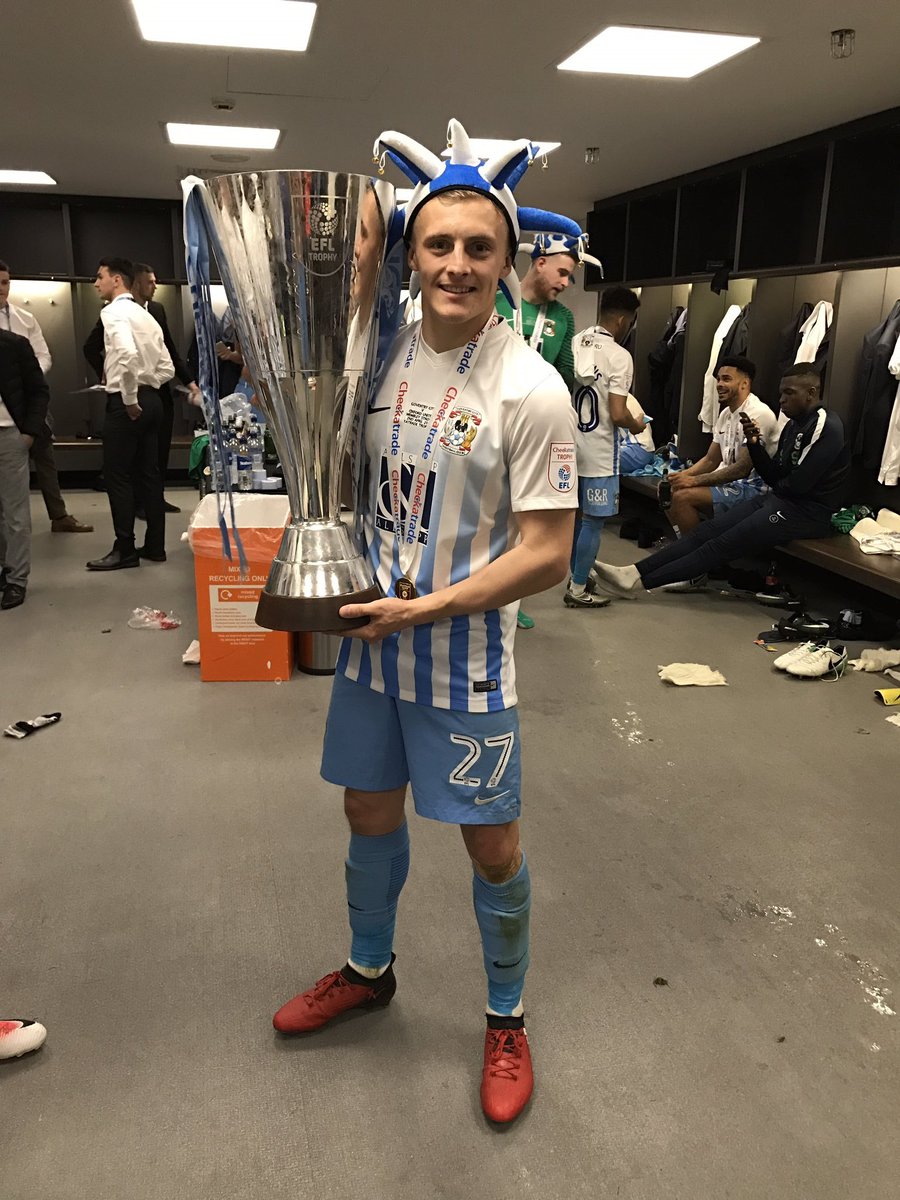 On this day 2017 50,000 of us made the trip to Wembley for the Checkatrade trophy final. Goals from <a href="/BigiGOfficial/">Gaël Bigirimana</a> &amp; <a href="/george_thomas14/">George Thomas</a> gave <a href="/Coventry_City/">Coventry City</a> a 2-1 victory.here is full match highlights  <a href="/ccfpa/">CCFC Former Players</a> youtube.com/watch?v=PBiJzk…
