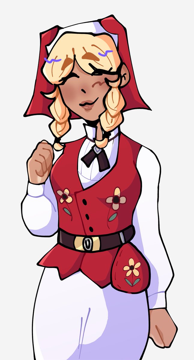 little annie doodle !! i loaf her <3 #annielester #toymerchant #idv #IdentityV