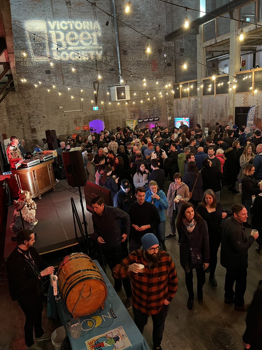 VicBeerWeek's tweet photo. Great first night at Victoria Beer Week! Sold out Lift Off event! 🙌 New venue at Powerhouse, great new beers, and even some pinball. 16 more events to go. Buy 🎟 here - https://t.co/z9wpDeO9jq #vicbeerweek https://t.co/wnLGbzJD9k