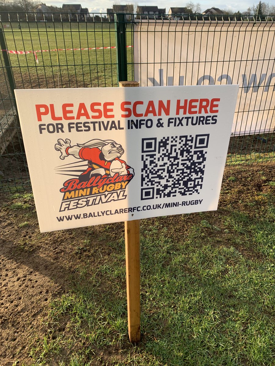 scraw72's tweet photo. Getting set up ⁦@Ballyclare_RFC⁩ for the Mini Rugby Festival great to see it back on the ⁦@UlsterRugby⁩ calendar #UTC https://t.co/ZT4bEgRLos