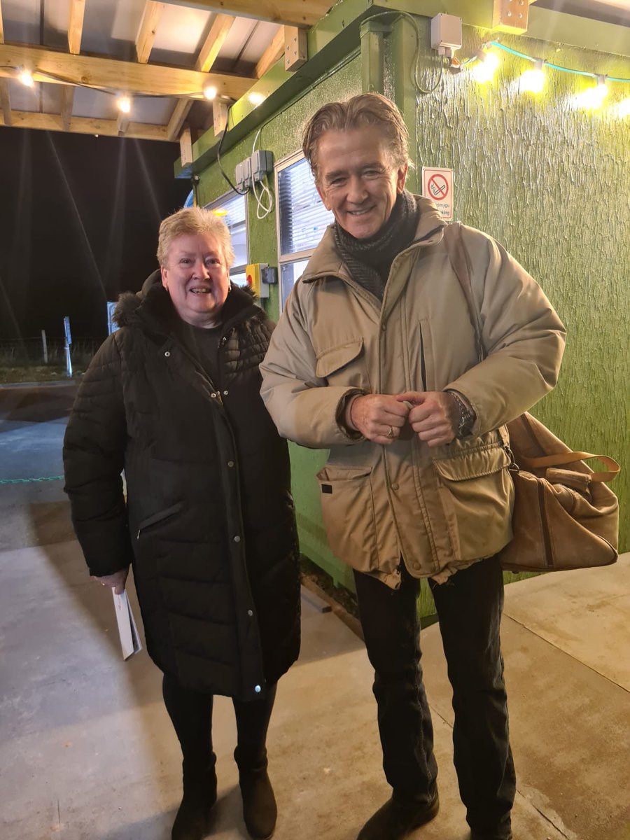 MWTierney's tweet photo. @therealpduffy Really enjoyed the show last night and meeting you afterwards.  Thank you for your time https://t.co/3Q7LH27Sx6